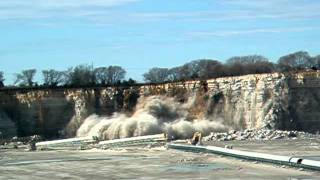 Limestone Quarry Blast [upl. by Fachanan]