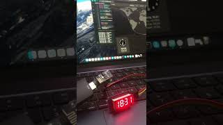 ESP01 ESP01S ESP8266 WiFi NTP TM1637 Digital Clock Arduino IDE [upl. by Buote]