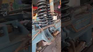 WAP7 locomotive spring Suspension secondary suspension locomotive indianrailways train [upl. by Miltie]