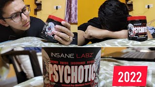 Insane Labz Psychotic Pre Workout Review 2022 InsaneLabz [upl. by Nlyak]