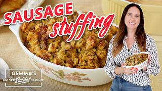 Easy amp Delicious Sausage Stuffing Recipe Dressing [upl. by Girvin]