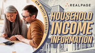 Manage Household Income Information [upl. by Einnalem]