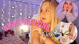 Abendroutine Schule Real School Night Routine  MaVie Noelle [upl. by Bollay287]