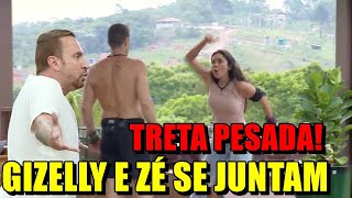 TRETA GIZELLY SE JUNTA COM ZÉ E PARTE P CIMA DE SACHA E TRETA ACONTECE [upl. by Sue759]