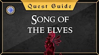 Quest guide Song of the Elves [upl. by Ylro]