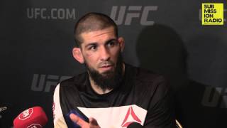 UFC 194 Court McGee talks win after almost 2 years on the sidelines [upl. by Enelyahs]