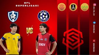 DFL Super Ligasi 7 Tur Shodlik vs Denov SM oyini [upl. by Otis724]