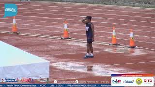 PALARO PAMBANSA 2024  ATHLETICS STREAM 3  CCSC  July 12 2024 [upl. by Schreibe3]