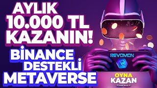 Metaverse Oyun Oynayarak Ücretsiz Kripto Para Kazanma  Revomon VR NFT  Oyna Kazan Altcoin [upl. by Nayk]