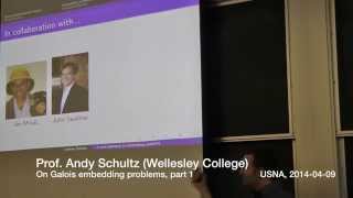 Prof Andy Schultz  Galois embedding problems part 1 [upl. by Beatriz178]