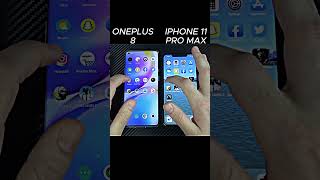 ☠️☠️☠️ONEPLUS 8IPHONE 11 PRO MAX mobile speed test ☠️☠️☠️☠️ [upl. by Eelirol919]