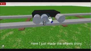 Roblox Tutorials  How to make a train [upl. by Akimit]