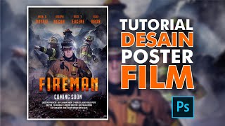 Advanced Cinematic Movie Poster Design in Photoshop [upl. by Fabrianne]