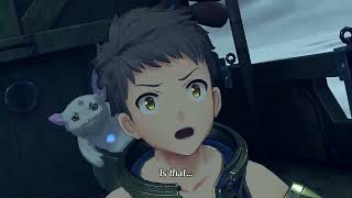 Xenoblade Chronicles 2 Cutscene 42  Depart for the World Tree Chapter 3 Our Own War [upl. by Rusty713]