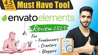 Envato Elements Review 2021 Hindi 🔥For Freelancers Creators amp Bloggers 💯 Envato Licensing AZ [upl. by Eilojne]