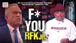 Fk you RFK Jr Roland DESTROYS him for telling Black folks what we need to do to be resilient [upl. by Muriel]