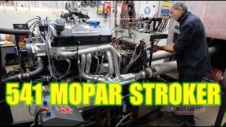 541 Mopar Stroker BLASTS on Nicks Dyno [upl. by Ydur]