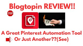 BlogToPin ReviewDoes This Automation Tool REALLY Work Well Or NOTSeeDo not Use Yet [upl. by Narual]