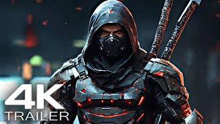 NINJA SLAYER NeonSaitama in Flames 2024 Official Reveal Trailer  4K UHD [upl. by Yvan]