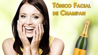 Tonico o Toner Facial de Champan que LimpiaTonifica y Aclara la Piel [upl. by Aretta275]