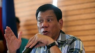 Philippinen Duterte will Todesstrafe wieder einführen und Polizei Erschießungen erlauben [upl. by Zohar]