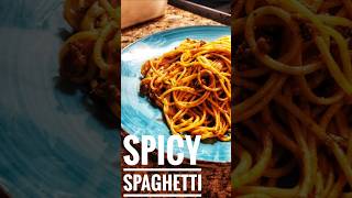 Spicy Spaghetti pasta recipe dinner highprotein [upl. by Sorel]