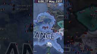 Buffed France vs Europehoi4shorts [upl. by Sayer]