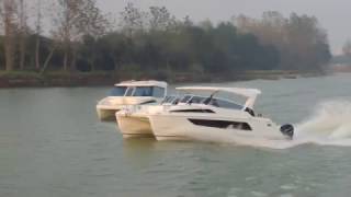 Aquila 36 Power Catamaran Versatility and Performance [upl. by Ahsitan]