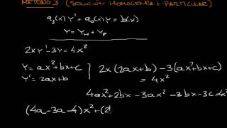 ECUACIONES DIFERENCIALES HOMOGENEA Y PARTICULAR 17 [upl. by Janenna799]