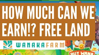 EARNING HOW MUCH FREE LAND ONLY  WANAKA FARM [upl. by Ayhtak]