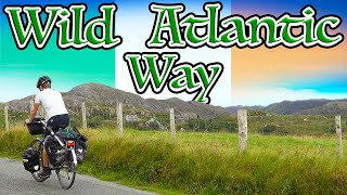 Cycle Touring Ireland’s Wild Atlantic Way  Battered by Wind Rain amp HAIL [upl. by Anitnelav240]