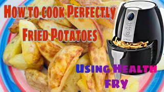 AIR FRYER Eps01 How to cook Perfectly Fried Potatoes  Review  Piccolina TV [upl. by Alsworth961]