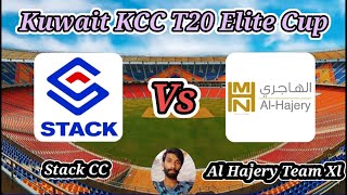 Al Hajery Team Xl vs Stack CC  Match 23  KCC T20 Elite Cup [upl. by Leyameg]