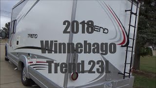 2018 Winnebago Trend 23L 24 ft Class B campervan RV [upl. by Gokey708]