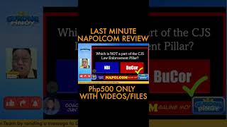 napolcom napolcomreview napolcom2024 gurongpinoy [upl. by Alfred]