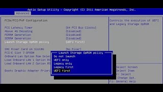 1st Boot Device Windows Boot Manager [upl. by Aelam783]