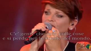 Alessandra Amoroso  Io Che Amo Solo Te Testo Live CocaCola Summer Festival [upl. by Rizan]