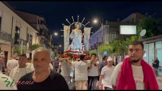 Mugnano del Cardinale la Processione di Santa Filomena [upl. by Eimar]