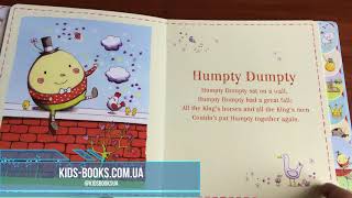 KidsBooks Детская книга Usborne Nursery Rhyme Picture Book Детские Рифмы [upl. by Gracye85]