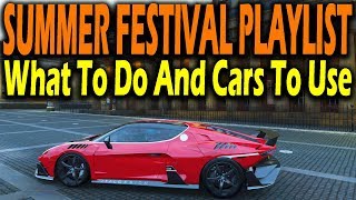 Forza Horizon 4 quotSeries 13SUMMER Festival PlaylistWeekly Challenges And New Carsquot [upl. by Aday]