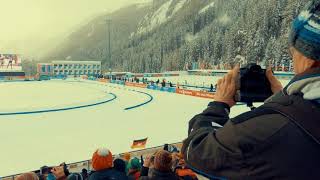 Biathlon in Antholz 2018 These are the top 5 at the finish mass start men [upl. by Aynotak]