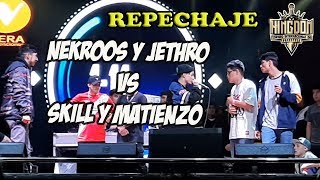 NEKROOS Y JETHRO VS SKILL MATIENZO NEKROOS IMPARABLE [upl. by Yengac344]