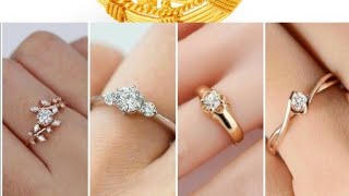 beautiful diamond gold rings💞💞viral videotrending video [upl. by Refinney]