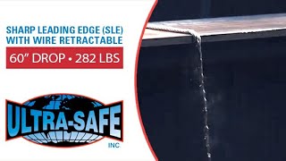 Sharp Leading Edge SLE Test with Wire Retractable 60quot Drop 282 Lb Rigid Test Weight [upl. by Berkly844]