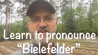 How to pronounce quotBielefelderquot [upl. by Remmer]