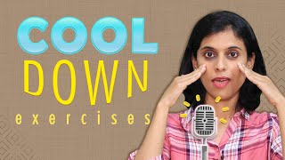 Are you missing this important step  Cooldown exercises  VoxGuru ft Pratibha Sarathy [upl. by Moulton481]