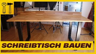 Schreibtisch und GamingTisch selbst bauen  Das ist wichtig [upl. by Zephan448]