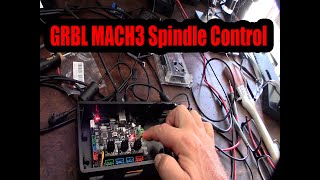 GRBL Mach3 10V Spindle Dilemma Two Solutions for my brushless 3018 CNC upgrade MKS DLC 20 [upl. by Calia]