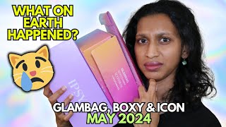 IPSY MAY 2024  ICON BOX Boxycharm amp Glam Bag First Impressions [upl. by Cran]