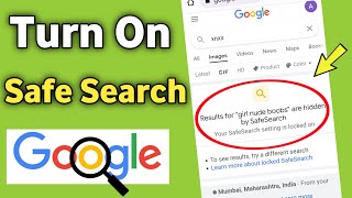 How to Enable Google Safe Search onAndroid 2023  How to Turn On SafeSearch Mode on Google [upl. by Hobbs]